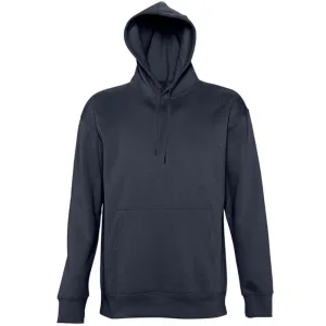 SOLS Slam Unisex Hooded Sweatshirt / Hoodie (Marine)