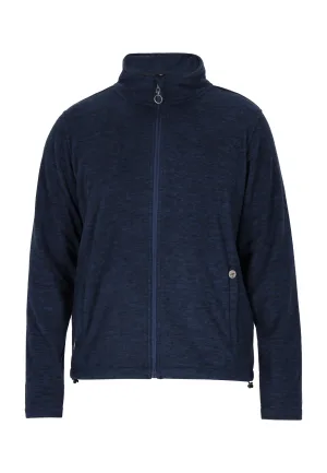 Dreimaster Fleece jas Heren marine gem