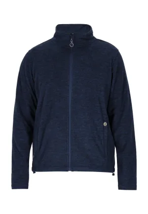 Dreimaster Fleece jas Heren marine gem