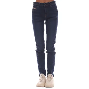 Dames Diesel 2015 Babhila Skinny-Fit Jeans in Denim