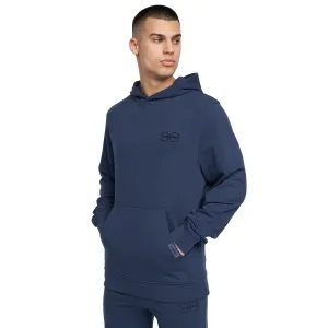Crosshatch Heren Emmson Hoodie (Marine)