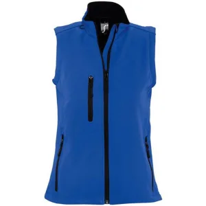 SOLS Dames/dames Rallye Soft Shell Bodywarmer Jacket (Koningsblauw)