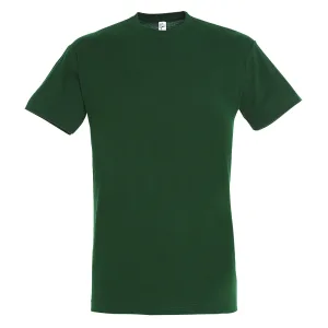 SOLS Heren Regent T-Shirt met korte mouwen (Fles groen)