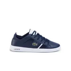 Lacoste Novas 120 1 SMA Heren Marine Blauw Sportschoenen