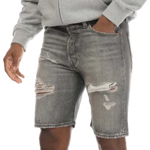 Heren Levis 501 Original Weekend Warrior Shorts in Grijs