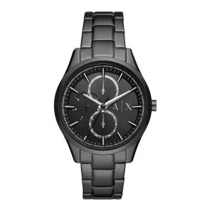 Armani Exchange  – heren horloge – Zwart met  band