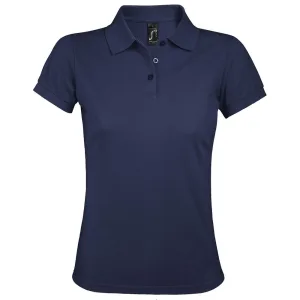 SOLS Dames/dames Prime Pique Polo Shirt (Franse marine)