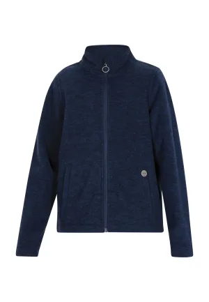 Dreimaster Fleece jas jongens (kinderen) marine gem
