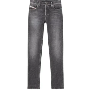 Diesel 2023 D-Finitive vervaagde zwarte jeans