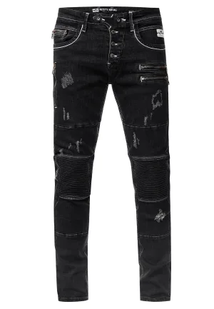 Jeansbroek “MISATO” slim fit (THE FULLY LOADED)
