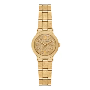 Michael Kors  – dames horloge – goudkleurig met  band