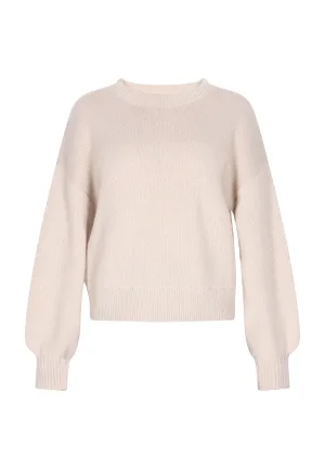 Dreimaster Jumper Dames wolwit