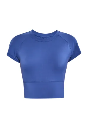 Mymo Top Dames kobalt blauw