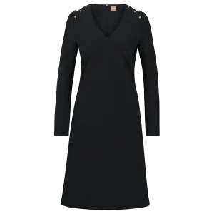 Damesjurk Boss Dariva in zwart