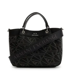 Armani Exchange  – dames  Shopper van Polyester – Zwart