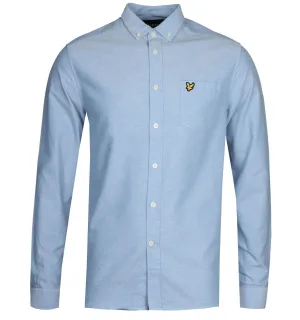 Men’s Lyle And Scott Oxford Shirt in Blue