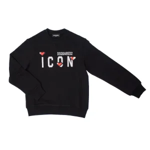 Icon DQ2033D0-09BDQ Sweatshirt met ronde hals voor meisjes
