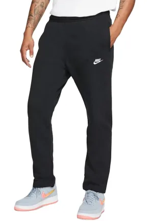 Nike Sportswear Club Fleece Openhem Joggers in Zwart