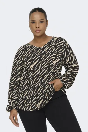 ONLY CARMAKOMA top zwart