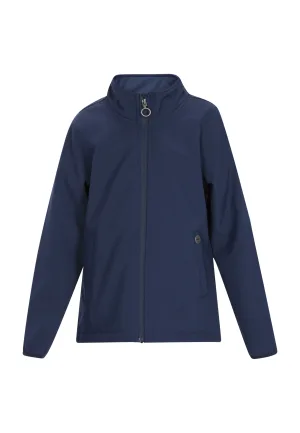 Dreimaster softshell jas jongens (kinderen) marine
