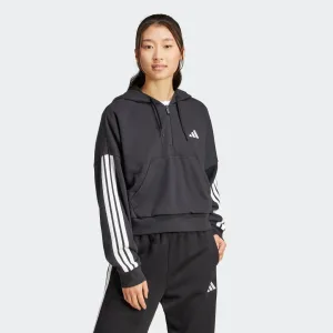 adidas Sportswear Hoodie W 3S FT QZ HD