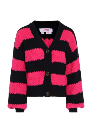 Mymo Vest Dames zwart roze