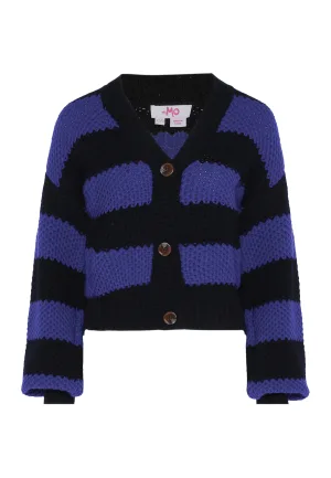 Mymo Vest Dames Zwart koningsblauw