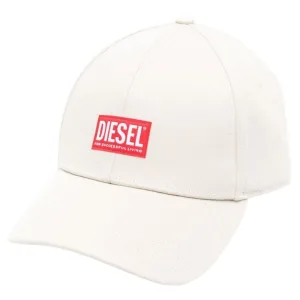 Diesel patch-logo witte dop