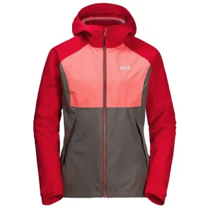 Jack Wolfskin Mount Isa 3in1 Dames Roze Jas