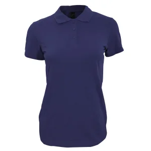 SOLS Dames/dames Perfect Pique Poloshirt met korte mouwen (Franse marine)