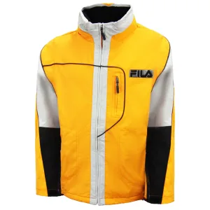 Fila Thermore geïsoleerde heren sneeuwjas grijs/geel
