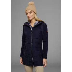 KangaROOS Lang jack licht geweven stof, figuurvolgende snit, met capuchon