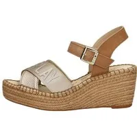 Replay Susan Cross Sandalen Touwzool – Cognac –