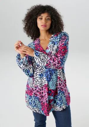 Aniston PLUS Blouse met kraagstrik