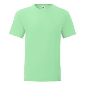 Fruit of the Loom Iconisch T-shirt voor heren (set van 5) (Neo Munt)