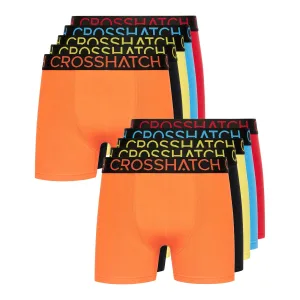 Men’s Crosshatch 12 Pack of Highlighter Boxers in Multi colour
