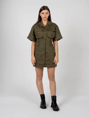 Diesel jurk Amabel Vrouw groen