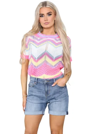 Levis Signature Damesshort in blauw