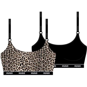 Dames Hugo 2-pack Bralettes in Multi kleur