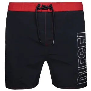 Diesel BMBX-WAVE 2.017 zwarte zwemshort