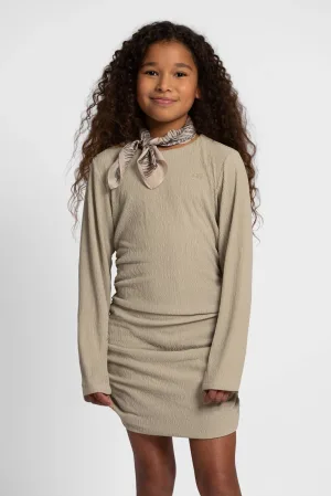 NIK&NIK A-lijn jurk beige
