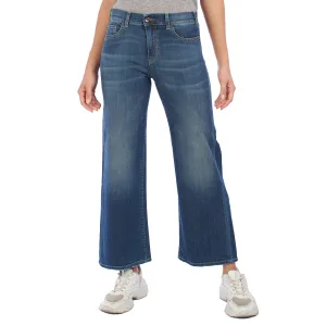 Jeans met wijde pijpen 3K2J33 Dames
