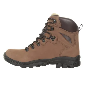 Mountain Warehouse Heren Odyssey Extreme Nubuck Waterdichte Wandelschoenen (Lichtbruin)