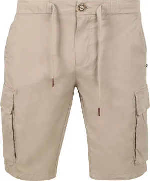 No Excess Short Stretch Cargo Beige