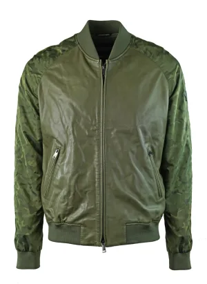 Emporio Armani W1B54P W1P58 010 Leather Jacket