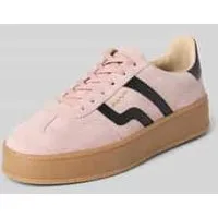 Gant Sneakers van leer met plateauzool, model ‘Cuzmani’