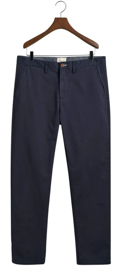 Gant Chino REGULAR TWILL CHINOS Regumit gevoerde zijzakken