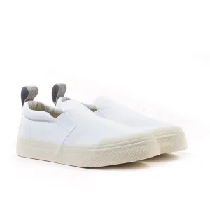 Lyle & Scott Duncan witte canvas schoenen