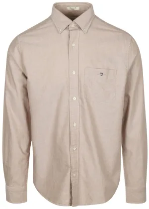 Gant Shirt Oxford Beige