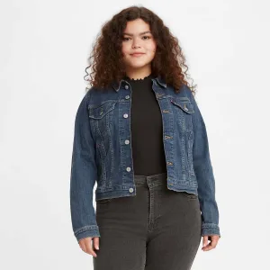 Dames Levis Original Trucker Jacket in Denim